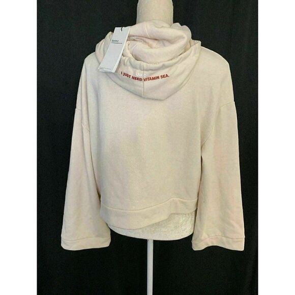 Bershka New Ivory Red Long Sleeve Sweater hoodie - Picture 4 of 11
